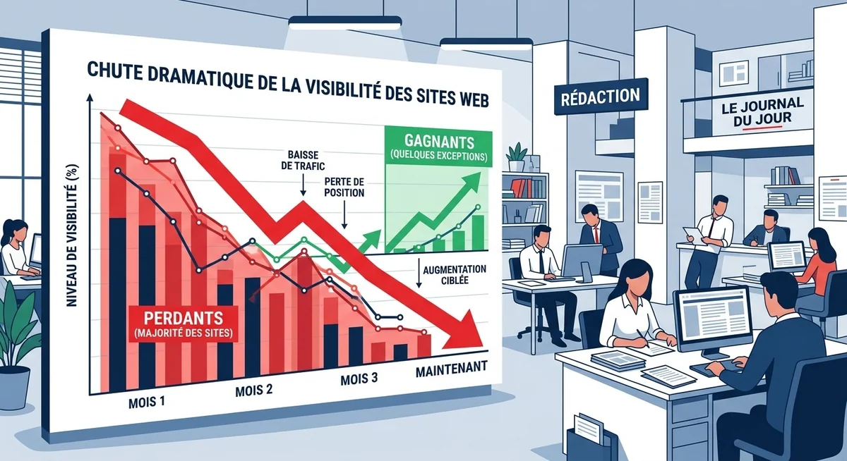 Core Update 2026 : sites éditoriaux perdants et plan de récupération