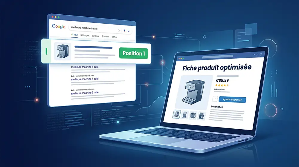 Fiches produits SEO : pourquoi 90 % des e-commerçants perdent du trafic avec des descriptions génériques